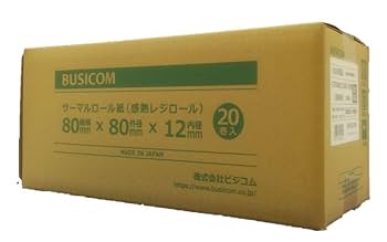 BUSICOM サーマルロール紙 感熱レジロール 50巻 80×80×12 5_015005000023.jpg?1749775250